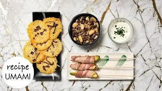 Three Easy Umami Snacks | Umami Recipe