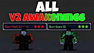 BEST V2 Awakenings Showcase | Jujutsu Infinite Roblox (JJI)