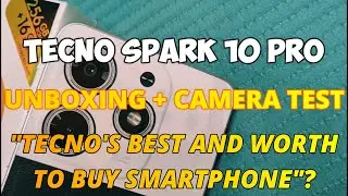 Tecno Spark 10 Pro Unboxing and Camera Testing