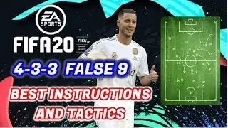 FIFA 20 BEST FORMATIONS 4-3-3 TUTORIAL - BEST CUSTOM TACTICS & INSTRUCTIONS / HOW TO PLAY False 9