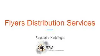 Flyers Distribution Services
