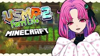 Rare Night Stream Minecraft Moment【VSMP2: Farm Life】