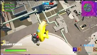 Hitting a noscope on someone gliding while jetpacking