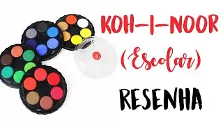 RESENHA | AQUARELA KOH-I-NOOR (escolar) ATUALIZADA | @ANABLUEARTWORK