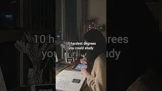 10 hardest degrees you could study ‼️ #shorts #fyp #degrees #astronomy #medicine #philosophy