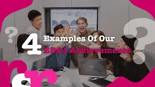 4 Examples of Our ED&I Achievements (Recruitment)