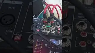 Tutorial menyambung speaker monitor ke mixer #soundsystem #soundmakes #AchonkMusicEnterprise