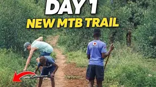 We Started Building a New MTB Trail | Day 1