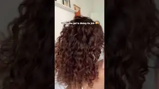 When the gel is doing its job 😍