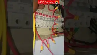 How to Make MCB Dressing Wire ▶️🤯 | DB Dressing MCB Select #shorts