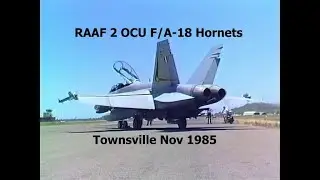 RAAF F18 2OCU Townsville Nov 1985