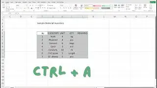 How to create a table in excel Quick and easy