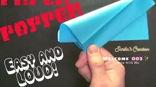 How to make paper poper | Paper bomb | 