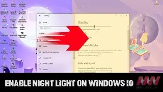 How to Enable Night light on Windows 10