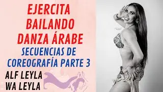 💋💃EJERCITA BAILANDO DANZA ÁRABE || Combinaciones de Coreografía || parte 3💋💃