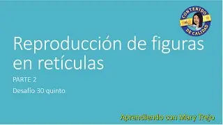 DESAF&Iacute;O 30 QUINTO            Uso de las RET&Iacute;CULAS  para Reproducir Figuras
