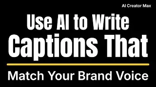 AI Creator Max