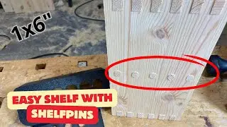 ShelfPins Jig 1x6 &ndash; Precision Fixed Shelf Joinery | BoxMate & TailMate Compatible