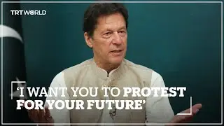 Pakistan's PM Khan calls on public support on eve of no-confidence vote