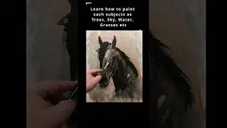 How to paint a horse
