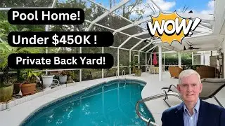 Yes, it's possible! A 3/2 Designer home with a pool and NO BOND for Under $450,000!