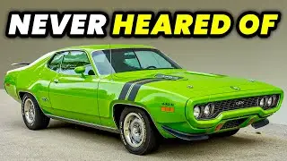 15 FASTEST 70s American Cars You Never Knew About!