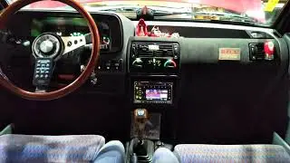 Escort xr3 convers&iacute;vel teste som ,pioneer carrozzeria com CD IASCA REFERENCE, Rockford Fosgate 