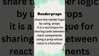 Render props