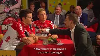 The ambitions of Tim Wellens & Tiesj Benoot for 2018