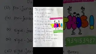 Degree of kinematic indeterminacy:-4 #civil #structuralengineering#MTech #advancedstructralanalaysis