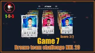№ 8 Bronze team challenge NHL 20