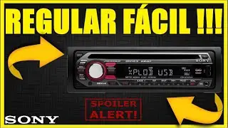 Como regular rádio SONY XPLOD CDX-GT427UX #ALANROD