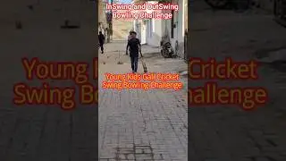 Tape ball inswing and outswing bowling challenge and Grip for air swing bowling #viralshort#Cricket