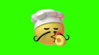 chief emoji 🧑&zwj;🍳 Green screen video free download - Free copyright