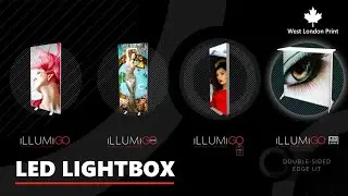 iLLUMiGO The Complete Range (LED lightbox) Available from West London Print
