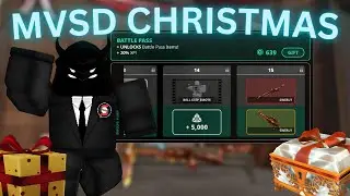 The NEW Christmas Update in Murderers VS Sheriffs Duels! (the new gun is insane 👀)