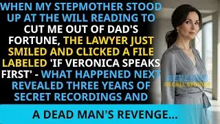 My Stepmother Announced She Was Cutting Me From Dad'S Will At The Reading The Lawyer Started...