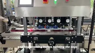Automatic High Speed Bottle Capping Machine Cosmetic Chemical Industrial Production Line Equipment