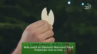 M&scaron;e svat&aacute; a Urbi et Orbi | Slavnost Narozen&iacute; P&aacute;ně na @tv_noe