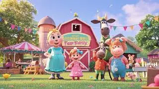 Finger Family: Little Barnyard Fun Family | Kids Song & Nursery Rhyme