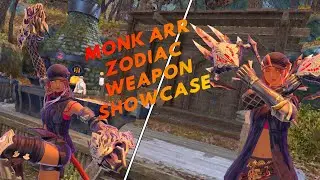 FFXIV: ARR Monk Zodiac Weapon Showcase