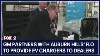 GM partners with Auburn Hills' Flo to provide EV chargers to dealers across North America