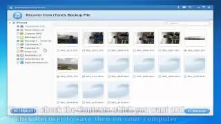 Recover iPhone 5 or 4S Files from iTunes Backup