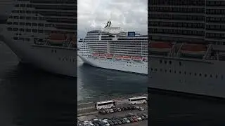 She's sailing #cruise #cruiseship #cruisetime #shortsfeed #viral #travel #crucero