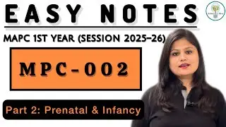Easy Notes - Dec 25 Paper 2 Part 2 MPC002