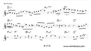Charlie Parker on Lover Come Back to Me, Feb. 4, '46