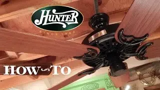 How To Install A Ceiling Fan | Hunter Original
