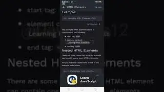 HTML Elements