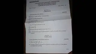 Second Semester Bcom Business Mathematics Question Paper.