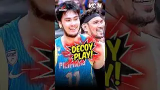 Kai Sotto DECOY PLAY with Fajardo! 🧠